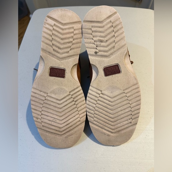 Wolverine 1883 Men’s Moc Toe Soft Leather Tan Work Boot W05430 Size 7 1/2 - Picture 7 of 10